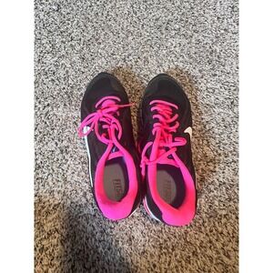 Nike Air Womens Running Shoes Black Pink 653612-006‎ Size 9